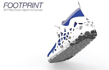 Ayakkabıda Yeni Nesil : 3D Baskı Özel Algoritmik Ayakkabı ‘FOOTPRINT’ (Ayakizi).