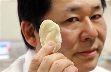 Japon araştırmacılar kemik, eklem ve insan derisi üretmek için biyo-3D yazıcı geliştiriyorlar.